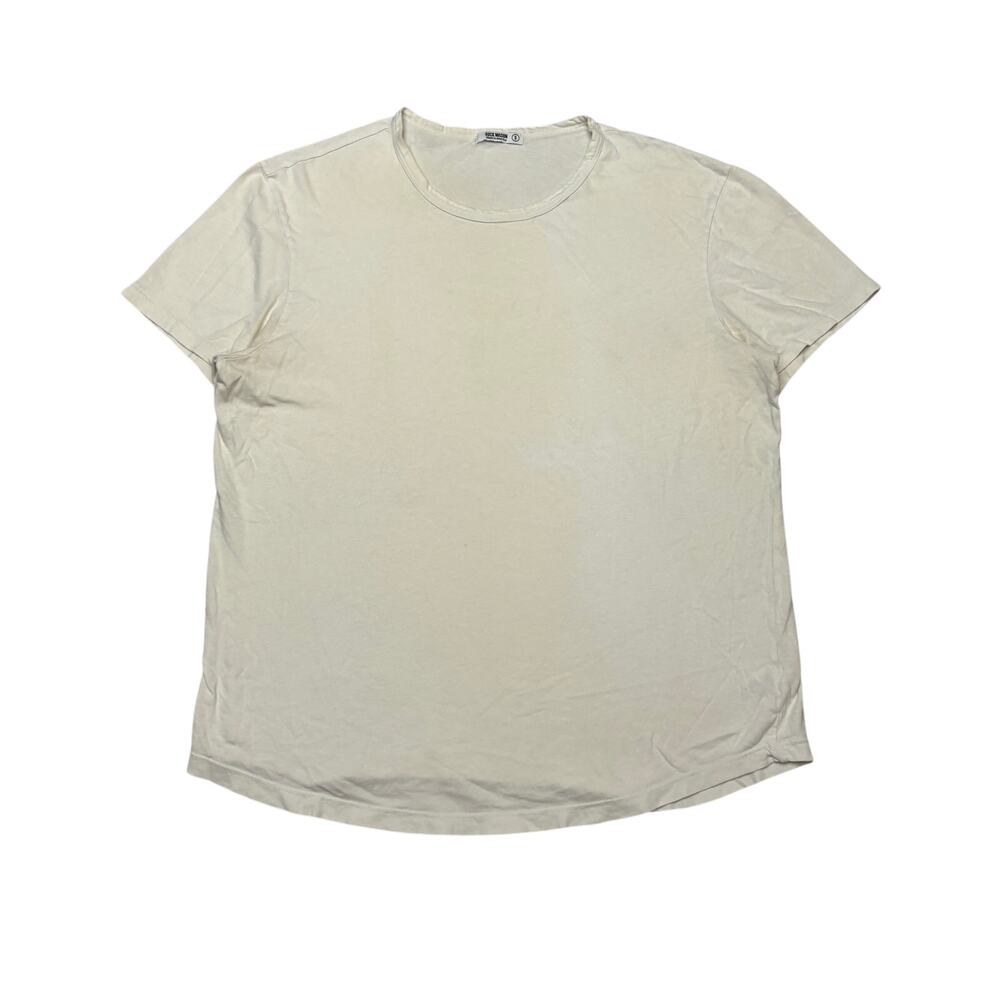 Buck Mason Curved Hem Slub Cotton Short Sleeve T Shirt Men's S Grunge